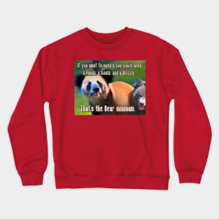 Bear Minimum Crewneck Sweatshirt
